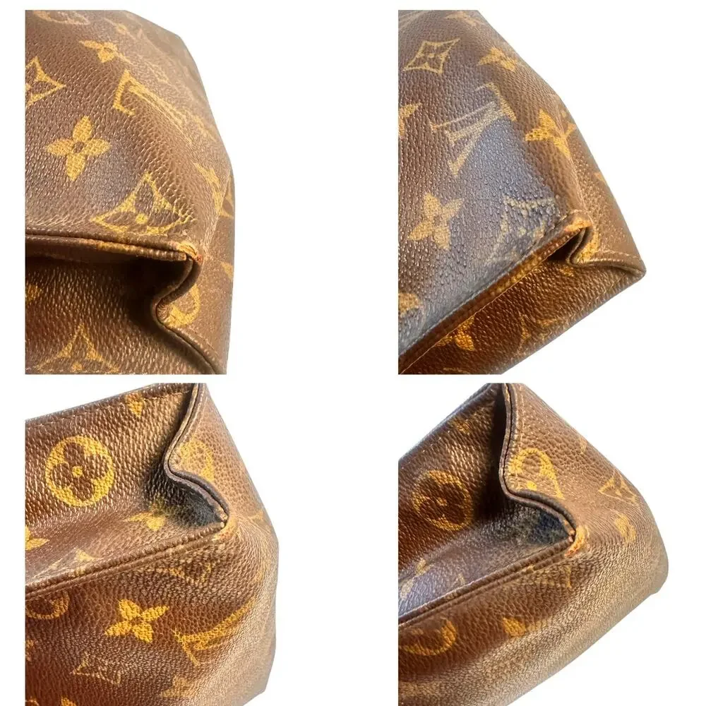 Louis Vuitton Monogram Trousse Toiletry 26 Crossbody Clutch Insert/gold chain